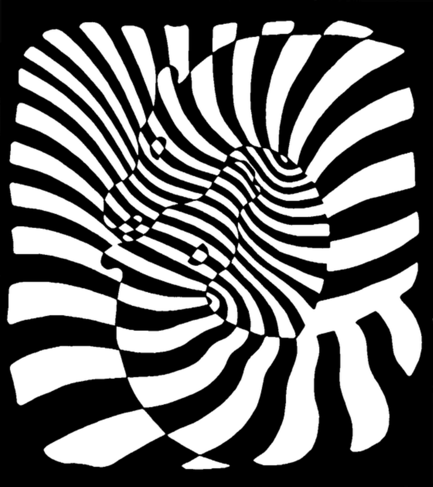 Vasarely Op Art #1