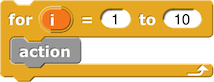 <code>for</code> block