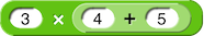 3*(4+5)