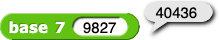 base7( 9827), reporting 40436