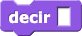 decir