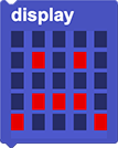 display block with frown