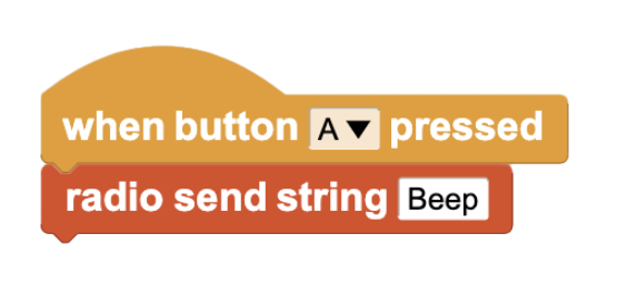 unique message 1: beep